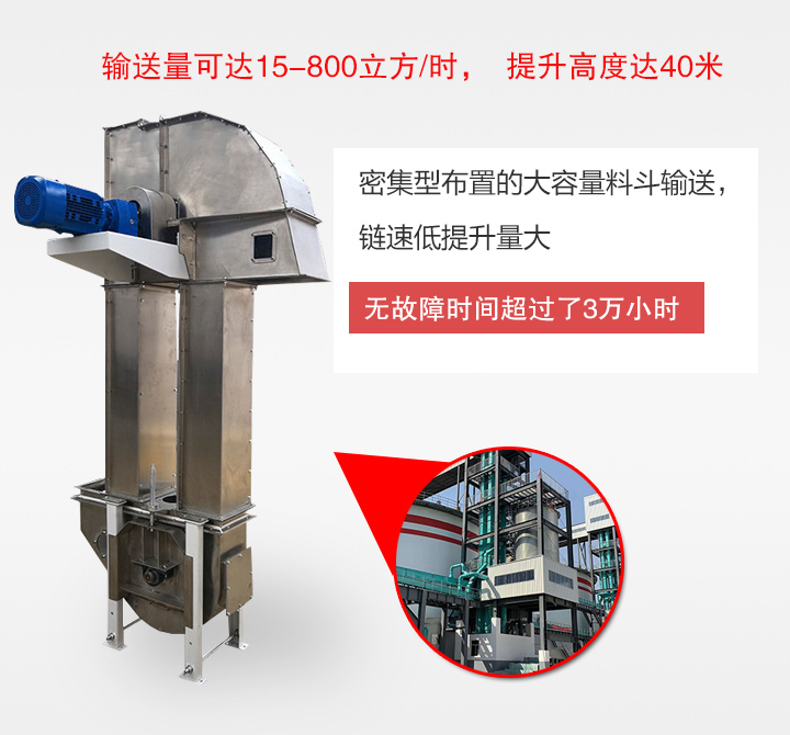 板链斗式提升机优势